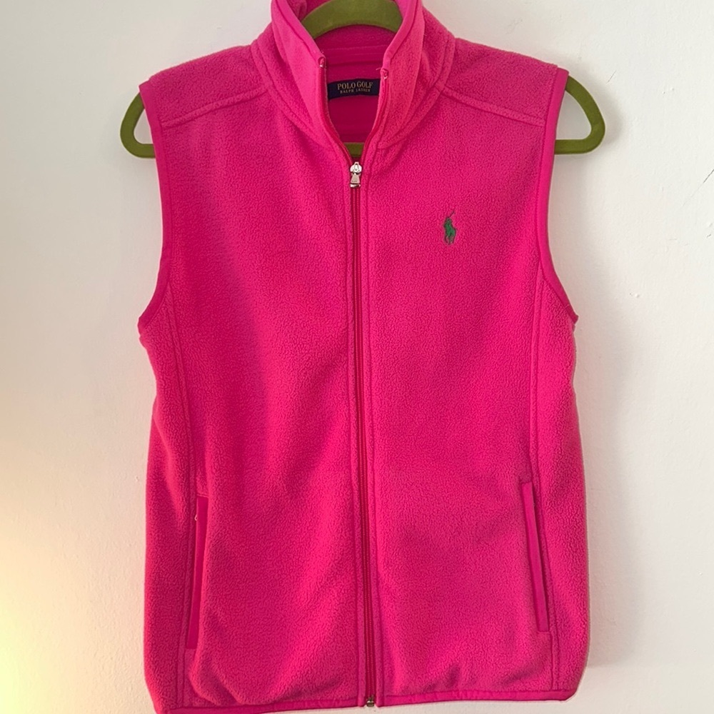 ‼️ NWOT Polo Ralph Lauren Pink Vest size S